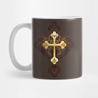 Golden Cross ( Gold Cross ) Mug